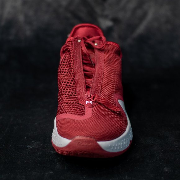 Nike Paul George 4 TB Promo Maroon Red size 9.5 - Picture 3 of 13